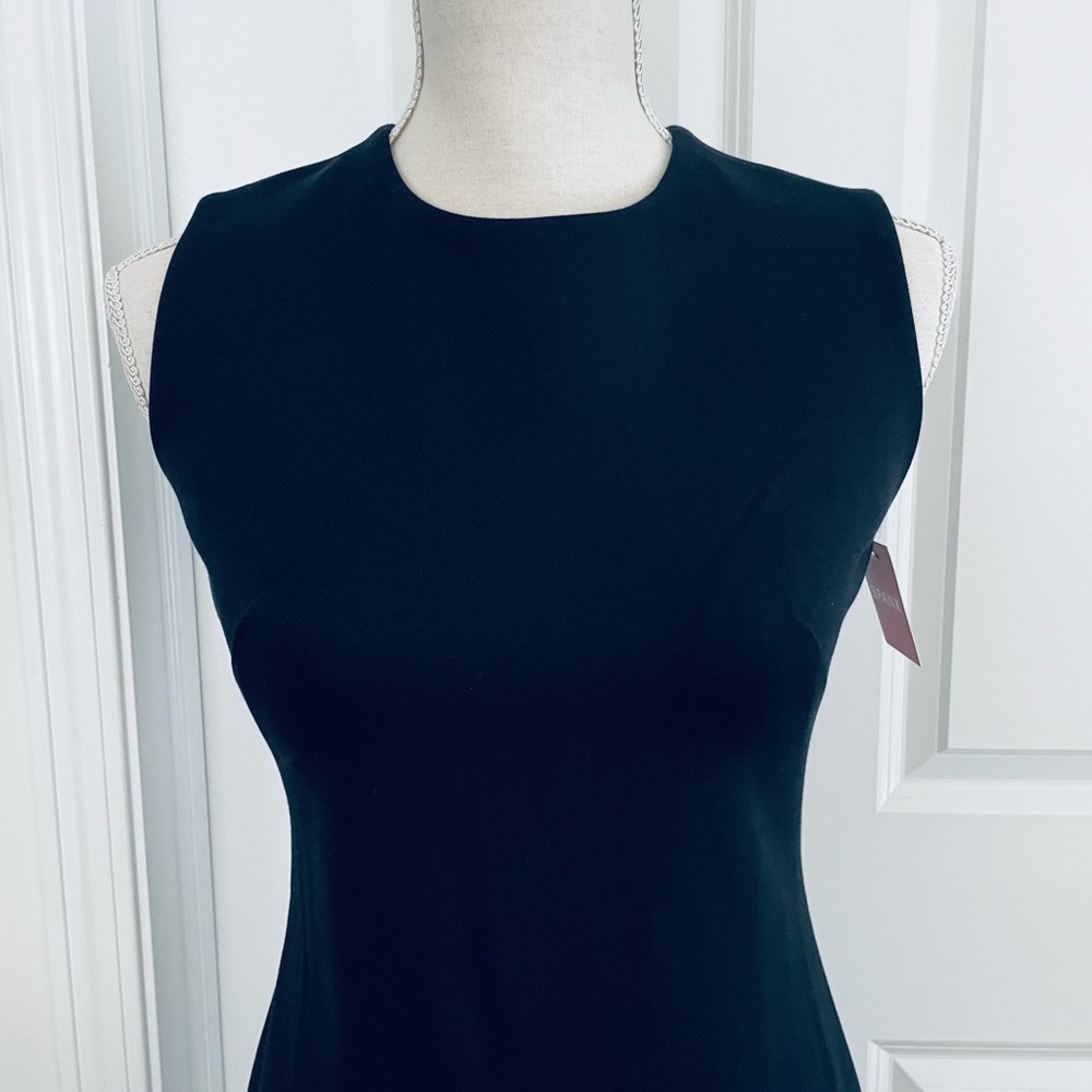 SPANX "PERFECT FITTED DRESS" CLASSIC BLACK SHEATH DRESS - XS- TAGS ON - Picture 3 of 9